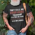 Grandpa Kuku Kane Partner In Crime Fathers Day Gift For Mens Unisex T-Shirt Gifts for Old Men