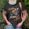 Grandpa Of The Birthday Boy Monster Truck Boys Party Unisex T-Shirt Gifts for Old Men
