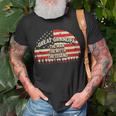 Great Grandpa The Man The Myth The Legend Usa Flag Grandpa Unisex T-Shirt Gifts for Old Men
