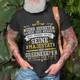 Greenkeeper Geschenk Fußball Rasenplatz Pflege Sprüche T-Shirt Geschenke für alte Männer