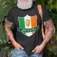 Griffin Irish Name Ireland Flag Harp Family Unisex T-Shirt Gifts for Old Men