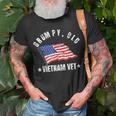 Grumpy Old Vietnam Vet Us Military Vetearan T-shirt Gifts for Old Men