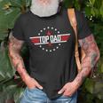 Gun Men Vintage Top Dad Top Movie Gun Jet Fathers Day Unisex T-Shirt Gifts for Old Men