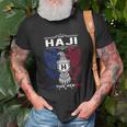 Haji Name - Haji Eagle Lifetime Member Gif Unisex T-Shirt Gifts for Old Men