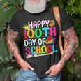 Happy 100Th Day Of School Teachers Kids Happy 100 Days T-shirt Gifts for Old Men