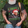 Happy 4Th Of Easter Joe Biden Christmas Ugly Sweater V2T-shirt Gifts for Old Men