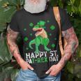 Happy St Pat-Rex Dinosaur Saint Patricks Day For Boys Girls Unisex T-Shirt Gifts for Old Men