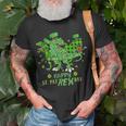 Happy St PatRex Day Funny Dinosaur St Patricks Day Unisex T-Shirt Gifts for Old Men
