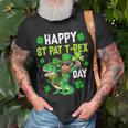 Happy St Pat Trex Day Dino St Patricks Day Toddler Boys Kids T-Shirt Gifts for Old Men