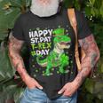 Happy St Pat Trex Day Dinosaur St Patricks Day Toddler Boys V2 T-Shirt Gifts for Old Men