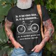 Herren E-Bike Rentner Fahrrad Ebike Elektrofahrrad Spruch T-Shirt Geschenke für alte Männer