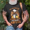 Herren Grill Barbecue Spruch Bbq Bin Am Grillen Abflug T-Shirt Geschenke für alte Männer