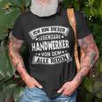 Herren Handwerker Legende Beruf Lustiges Handwerk T-Shirt Geschenke für alte Männer