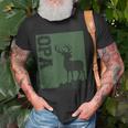 Herren Hirschmotiv Für Jäger Opa T-Shirt Geschenke für alte Männer