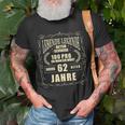 Herren Lebende Legende 62 Geburtstag T-Shirt Geschenke für alte Männer