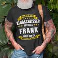 Herren Name Frank Vorname Namensgeschenke Namenstag T-Shirt Geschenke für alte Männer