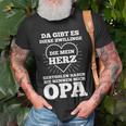 Herren Opa Zwilling Enkel Großvater T-Shirt Geschenke für alte Männer