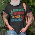 Hispanic Heritage &Amp Proud Dad Unisex T-Shirt Gifts for Old Men