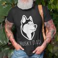 Husky Dad Dog Gift Husky Lovers “Best Friends For Life” Unisex T-Shirt Gifts for Old Men