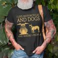 I Like Motorcycles And French Bulldog And Maybe 3 People Unisex T-Shirt Gifts for Old Men