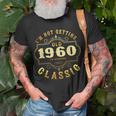 Ich Werde Nicht Alt Ich Werde Klassisch Vintage 1960 T-Shirt Geschenke für alte Männer