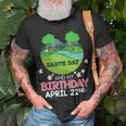 It Is Earth Day And My Birthday Save Our Planet Unisex T-Shirt Gifts for Old Men