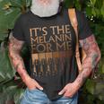 Its The Melanin For Me Melanated Black History Month Women T-shirt Gifts for Old Men