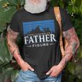 Its Not A Dad Bod Its A Dad Figure Mountain On Back Unisex T-Shirt Gifts for Old Men