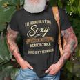 Jai Horreur D’être Sexy Agricultrice T-Shirt, Witziges Bauern-Shirt Geschenke für alte Männer