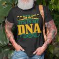 Jamaica Its In My Dna Jamaican Flag Pride Unisex T-Shirt Gifts for Old Men