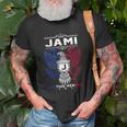 Jami Name - Jami Eagle Lifetime Member Gif Unisex T-Shirt Gifts for Old Men