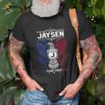 Jaysen Name - Jaysen Eagle Lifetime Member Unisex T-Shirt Gifts for Old Men