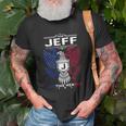 Jeff Name - Jeff Eagle Lifetime Member Gif Unisex T-Shirt Gifts for Old Men
