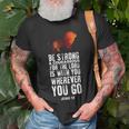 Jesus Lion Bible Verse Bible Study Christian T-Shirt Gifts for Old Men