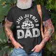 Mens Jiu Jitsu Dad For Men Martial Arts Brazilian Jiujitsu T-Shirt Gifts for Old Men