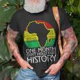 Junenth One Month Cant Hold Our History Black History T-Shirt Gifts for Old Men