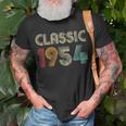 Klassisch 1954 Vintage 69 Geburtstag Geschenk Classic T-Shirt Geschenke für alte Männer