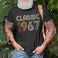 Klassisch 1967 Vintage 56 Geburtstag Geschenk Classic T-Shirt Geschenke für alte Männer
