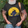 Klassisches Retro- „Kopfloser Reiter“ Sleepy Holloween Moon T-Shirt Geschenke für alte Männer