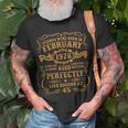 Legenden Februar 1978 45. Geburtstag Mann V8 T-Shirt, Vintage Design Geschenke für alte Männer