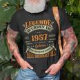 Legenden Wurden Im 1957 Geboren 66 Geburtstag 66 Jahre T-Shirt Geschenke für alte Männer