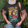 Level 30 Jahre Geburtstags Mann Gamer 1992 Geburtstag T-Shirt Geschenke für alte Männer