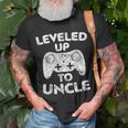 Leveled Up To Uncle Future Uncle Gift Gift For Mens Unisex T-Shirt Gifts for Old Men