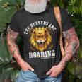 Lion Christian Quote Religious Saying Bible Verse T-Shirt Gifts for Old Men