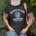 Macs Boys Club Boston Unisex T-Shirt Gifts for Old Men