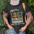 Made In 1967 Limited Edition Vintage Retro Birthday In 1967 T-Shirt Gifts for Old Men