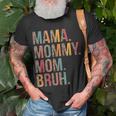 Mama Mommy Mom Bruh Mommy And Me Leopard Mothers Day Gifts Unisex T-Shirt Gifts for Old Men