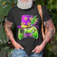 Mardi Gras Video Gamer I Paused My Game For Mardi Gras T-Shirt Gifts for Old Men