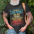 May 1989 The Man Myth Legend 34 Year Old Birthday Gifts Unisex T-Shirt Gifts for Old Men