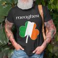 MeagherFamily Reunion Irish Name Ireland Shamrock Unisex T-Shirt Gifts for Old Men